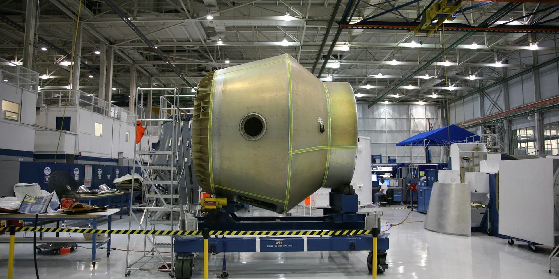 Wide view of the production floor at Townsend Machine